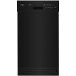 Whirlpool 18-inch Built-in Dishwasher WDPS5118PB Online