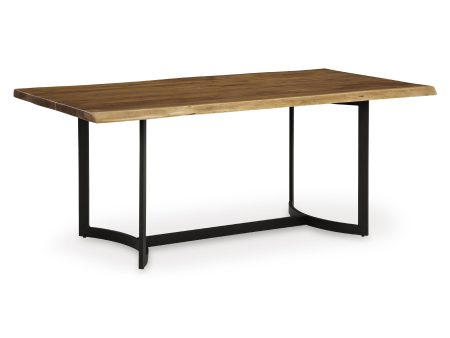 Signature Design by Ashley Fortmaine Dining Table with Trestle Base D872-25 Fashion