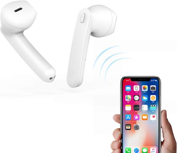 Phoenix Technologies, Auriculares Inalámbricos Bluetooth Blancos Embalaje Deteriorado on Sale