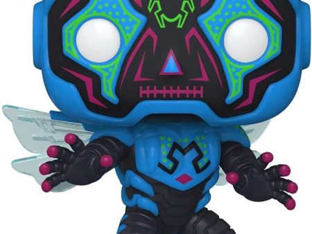 Funko 57414 POP Heroes Dia De Los DC- Blue Beetle Embalaje Deteriorado For Discount