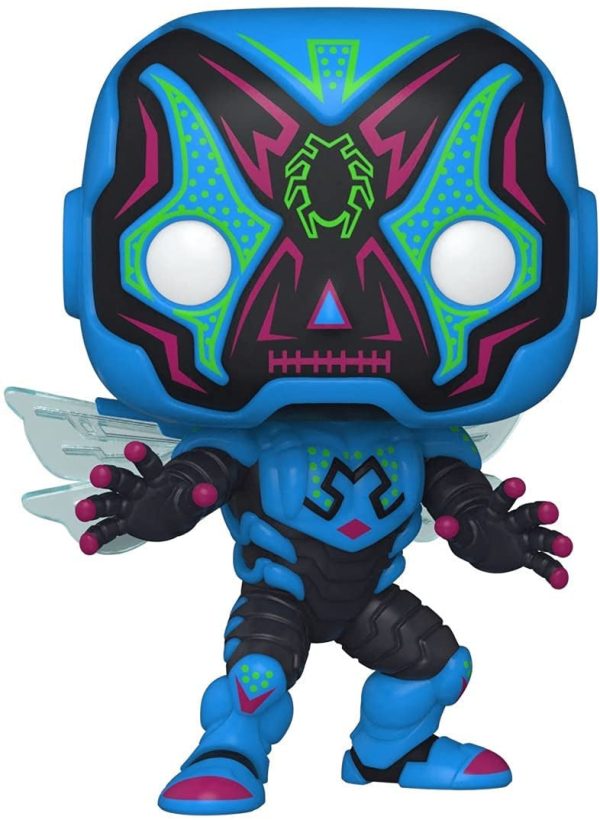 Funko 57414 POP Heroes Dia De Los DC- Blue Beetle Embalaje Deteriorado For Discount