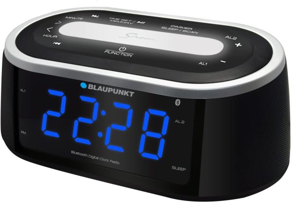 Blaupunkt CR20BT Radio Despertador (Bluetooth, USB, LCD) Embalaje Generico For Discount