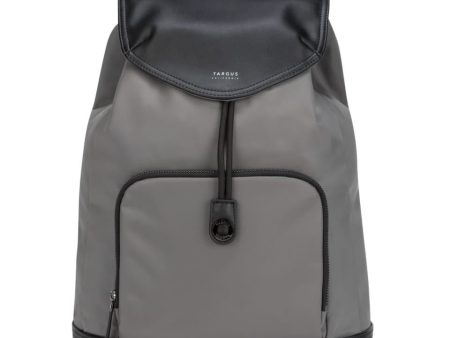 Targus TSB96404GL Mochila para portátil de 15 con Cierre de cordón Newport - Gris Fashion