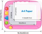 Sgile Pizarra Magnética Infantil, 42x32cm Grande Magnético Pintura de la Escritura Doodle Sketch Pad, Juguetes para Niños Infantiles, Rosa Embalaje Deteriorado Discount