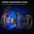 TedGem Auriculares, Auriculares con Microfono, Sonido Envolvente Estéreo Auriculares Gaming, 3.5mm Headset PC, LED Headphones PS4, Headset Gaming para PC Laptop Mac Online now