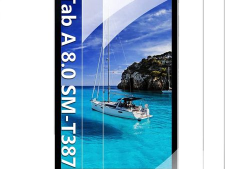 Katumo Samsung Galaxy Tab A 8.0 Protector de Pantalla, SM-T387 Templado Glass Film Protector para Samsung Galaxy Tab A 8 Pulgadas Tableta, 2 Pack Fashion